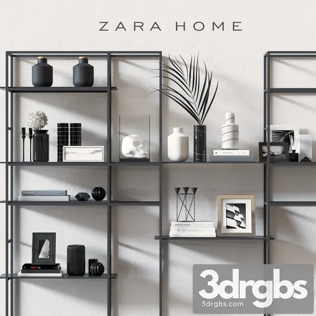 Zara Home Decor Set 3D Model Download Zara Home Decor Set 3D Model Download