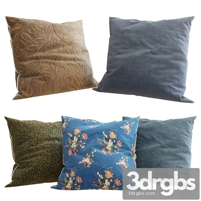 Zara Home Decorative Pillows Set 68 3D Model Download Zara Home Decorative Pillows Set 68 3D Model Download
