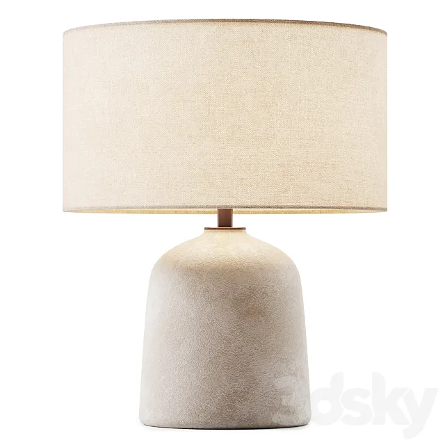 Zara Home LAMP BASE CERAMIQUE 3D Model Zara Home LAMP BASE CERAMIQUE 3D Model