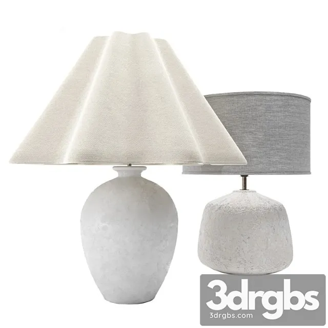 Zara Home Lamps Set 3D Model Download Zara Home Lamps Set 3D Model Download