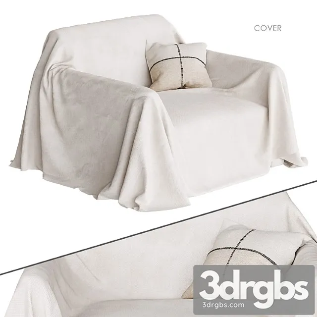 Zara Home Nakidka Na Kreslo 3D Model Download Zara Home Nakidka Na Kreslo 3D Model Download