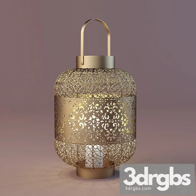 Zara Home Paulina Lantern 3D Model Download Zara Home Paulina Lantern 3D Model Download