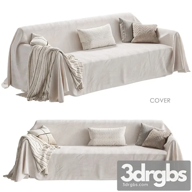 Zara Home Sofa Cover 3D Model Download Zara Home Sofa Cover 3D Model Download