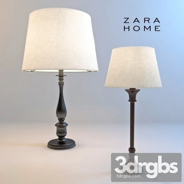 Zara Home Table Lamp 3D Model Download Zara Home Table Lamp 3D Model Download