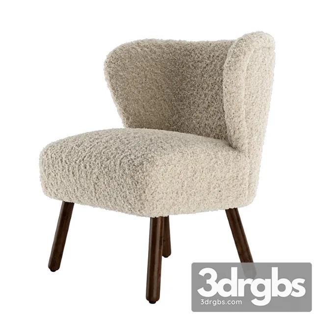 Zara Home Terrycloth Armchair 1 3D Model Download Zara Home Terrycloth Armchair 1 3D Model Download