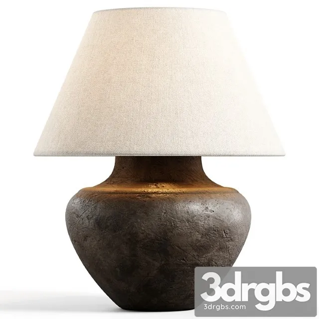 Zara Home The Black Ceramic Base Lamp 1 3D Model Download Zara Home The Black Ceramic Base Lamp 1 3D Model Download