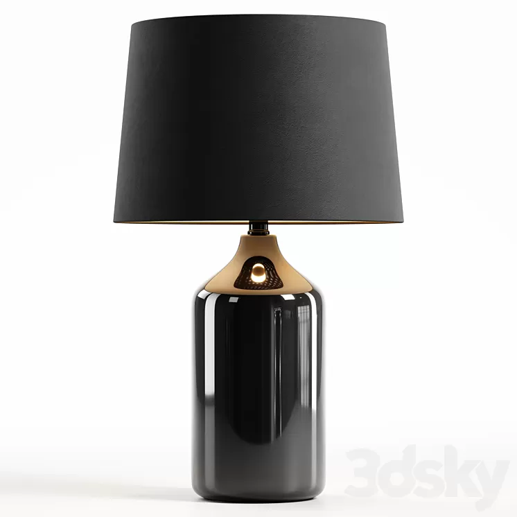 Zara Home – The black ceramic base lamp 3D Model Free Download Zara Home – The black ceramic base lamp 3D Model Free Download