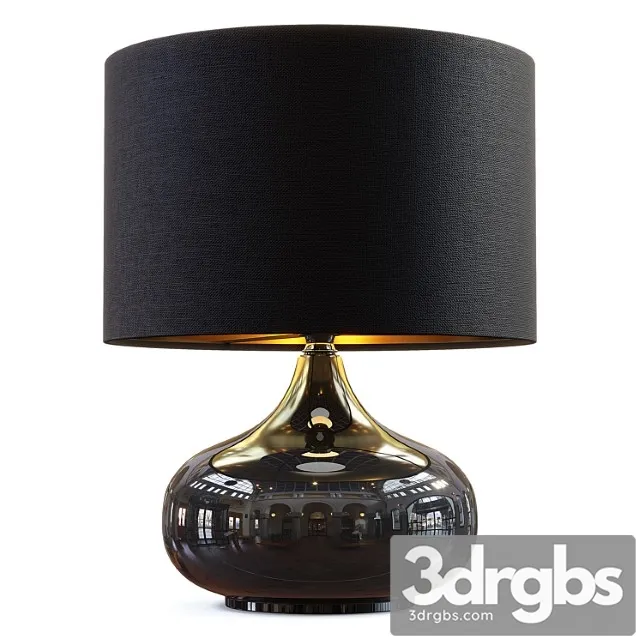 Zara home – the black ceramic lamp 3D Model Download Zara home – the black ceramic lamp 3D Model Download