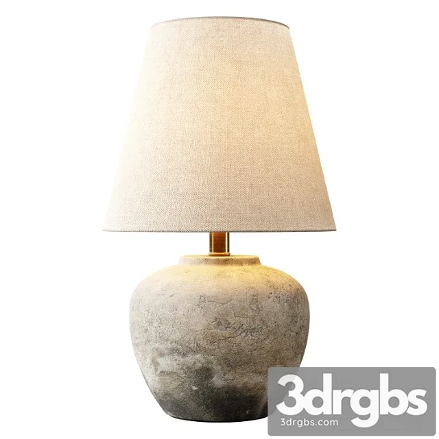 Zara home – the cement base lamp 3D Model Download Zara home – the cement base lamp 3D Model Download