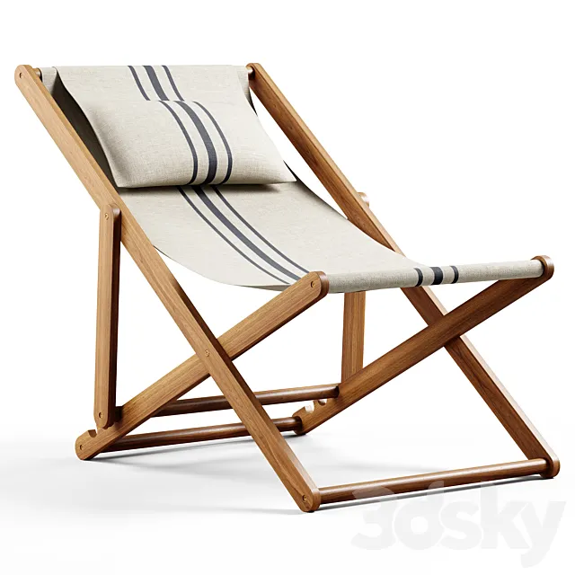 Zara Home – The folding chair 3D Model