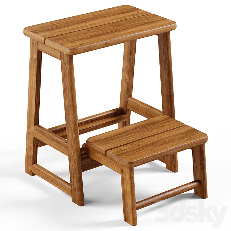 Zara Home – The folding ladder 3D Model