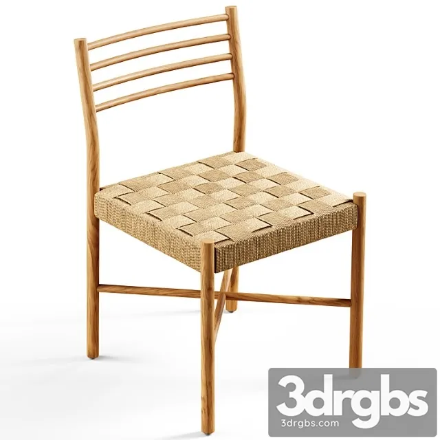 Zara home – the oak chair with wicker seat Zara home – the oak chair with wicker seat