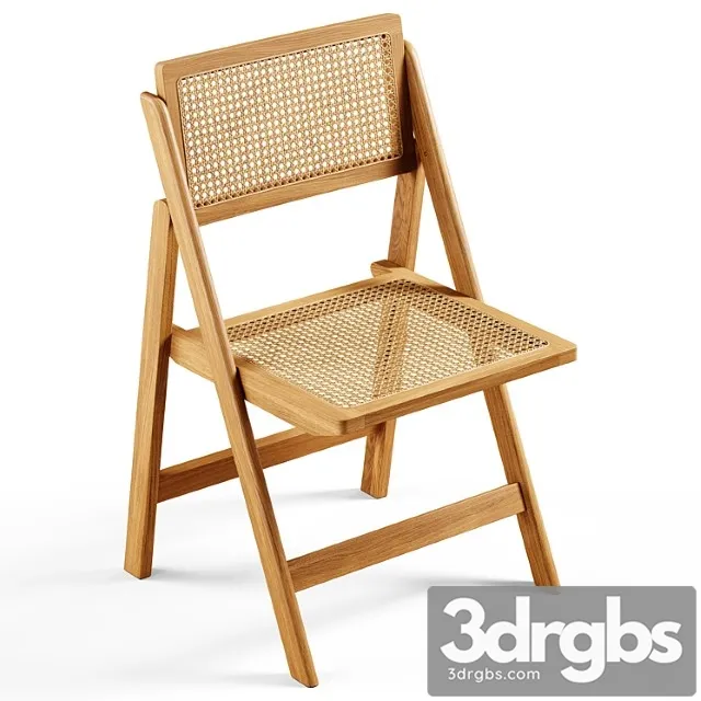 Zara Home The Rattan and Wood Folding Chair 3D Model Download Zara Home The Rattan and Wood Folding Chair 3D Model Download