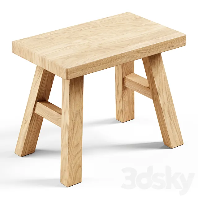 Zara Home – The small stool 3D Model