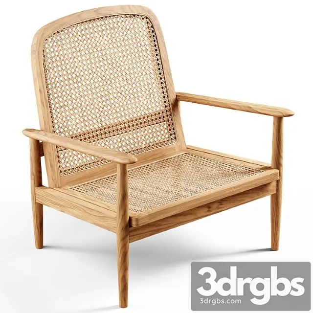 Zara Home The Teak And Rattan Armchair 1 3D Model Download Zara Home The Teak And Rattan Armchair 1 3D Model Download