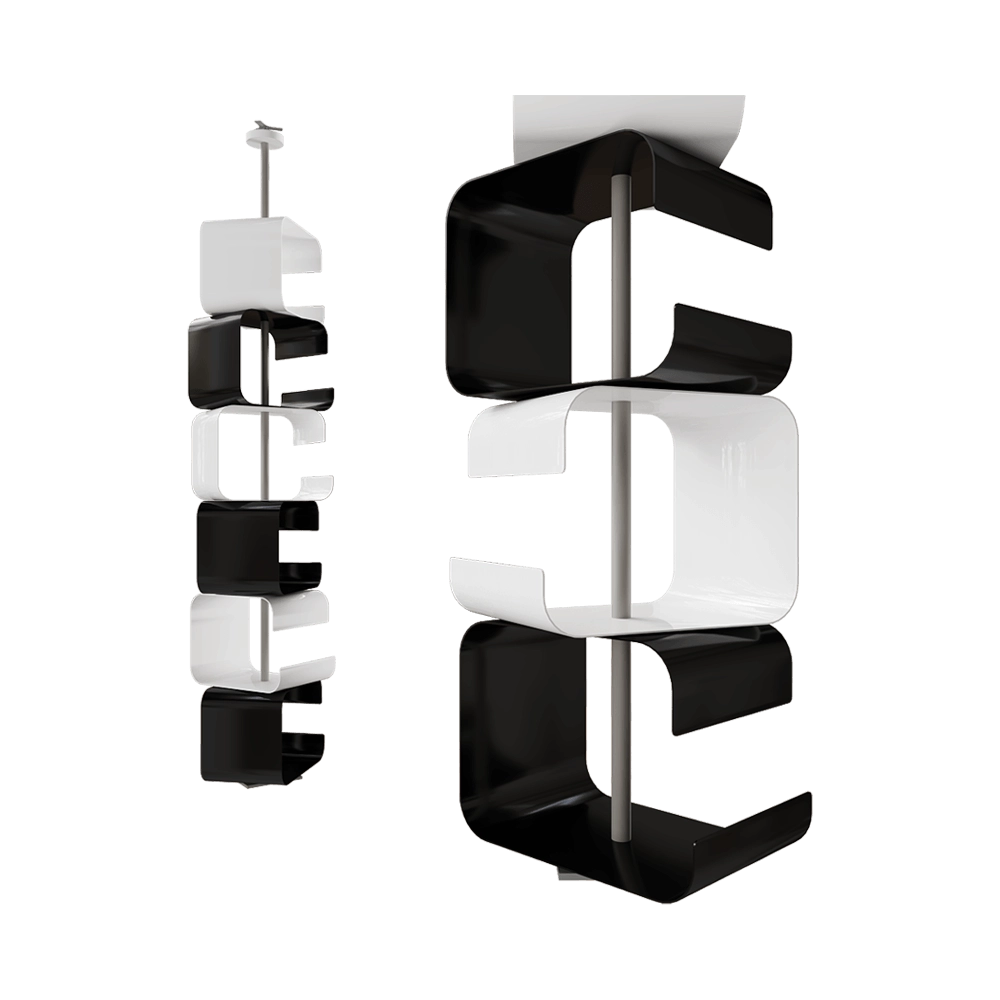 Zava – Bookshelf Tico Small 3D Model Zava – Bookshelf Tico Small 3D Model