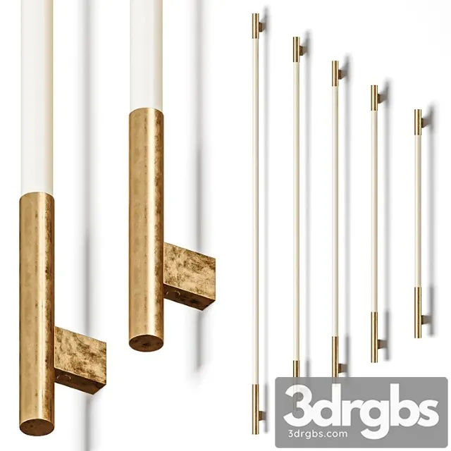 Zava Cosima Wall Lamps 2 3D Model Download