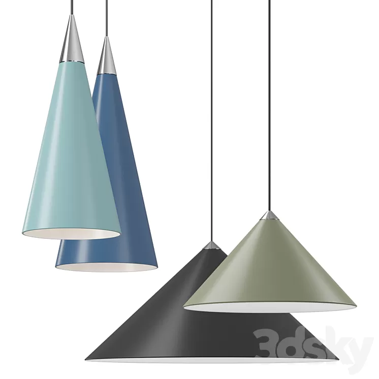 ZAVA JEENA CONO | Hanging lamp 3D Model Free Download
