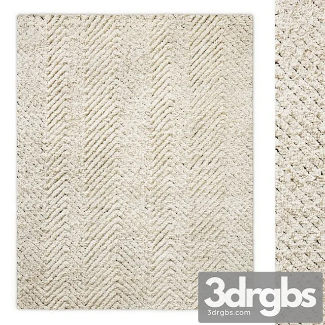 Zaza performance hand-knotted rug restoration hardware 3D Model Download