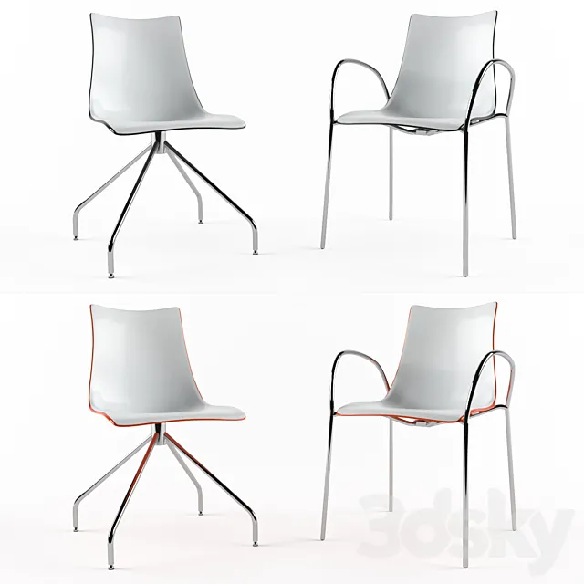 ZEBRA BICOLORE 3D Model ZEBRA BICOLORE 3D Model