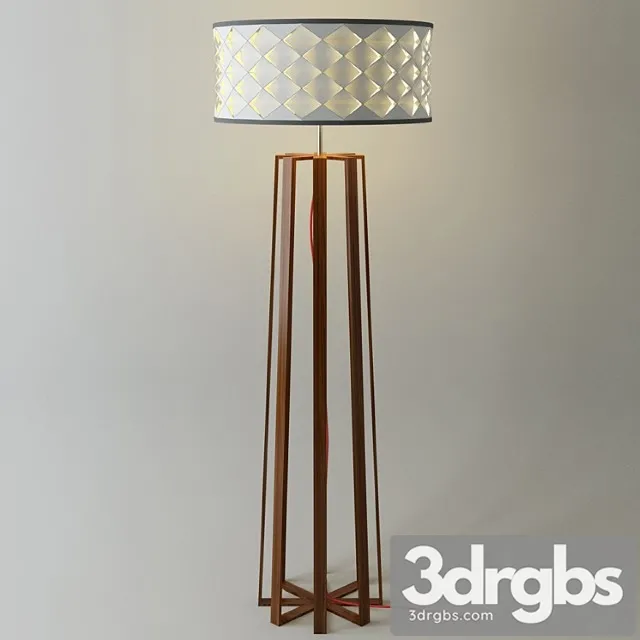 Zed Floor Lamp 1 3D Model Download