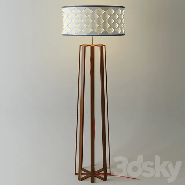 zed floor lamp 3DModel zed floor lamp 3DModel