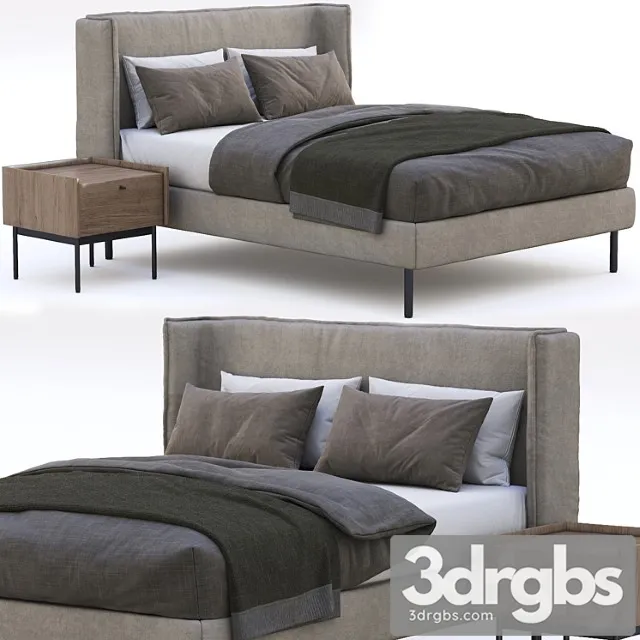 Zegen bed naomi 2 3D Model Download Zegen bed naomi 2 3D Model Download