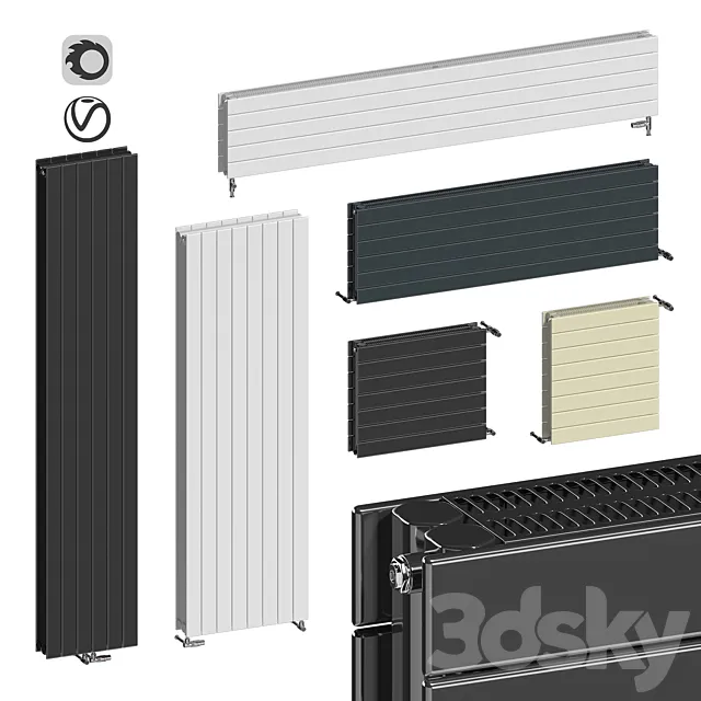 Zehnder Nova NHLLH NVLV 3D Model