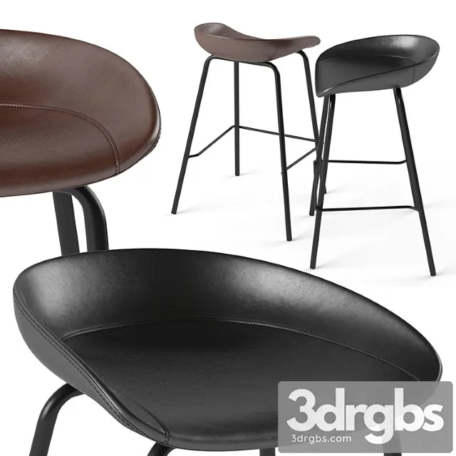 Zeil lowback kitchen bar and counter stool Zeil lowback kitchen bar and counter stool