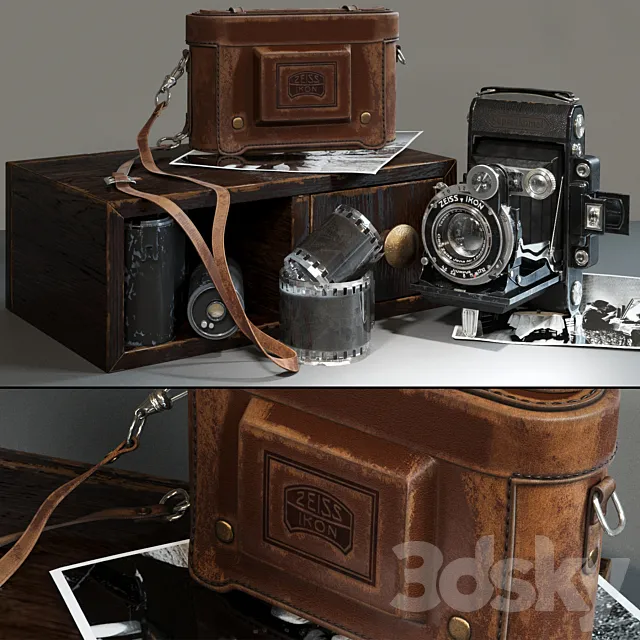 Zeiss Ikon Super Ikonta 530 3DModel Zeiss Ikon Super Ikonta 530 3DModel
