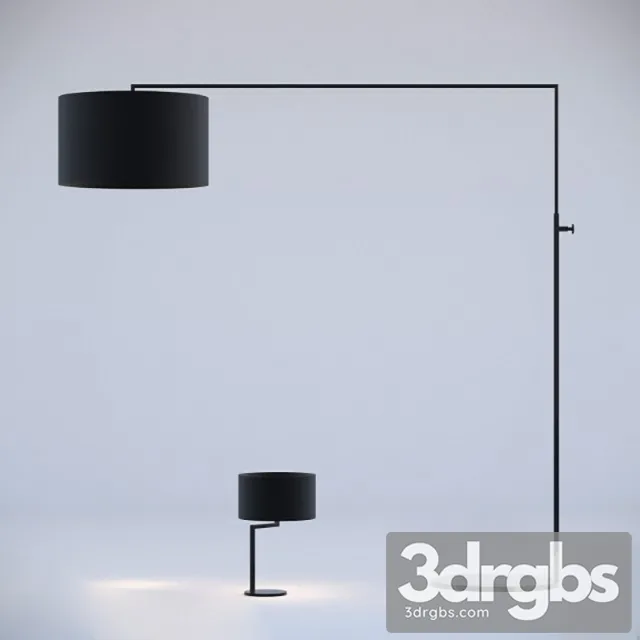 Zeitraum High Noon Floor Lamp 3D Model Download