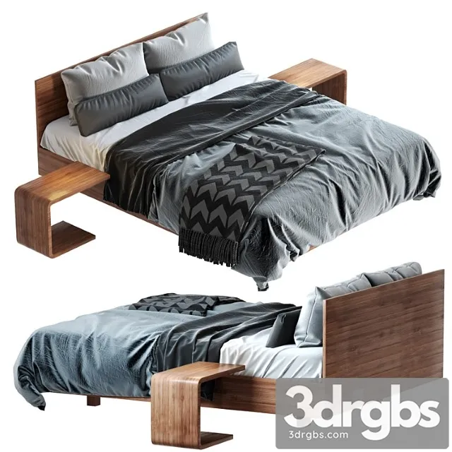 Zeitraum simple hi 79 bed & waiter side table Zeitraum simple hi 79 bed & waiter side table