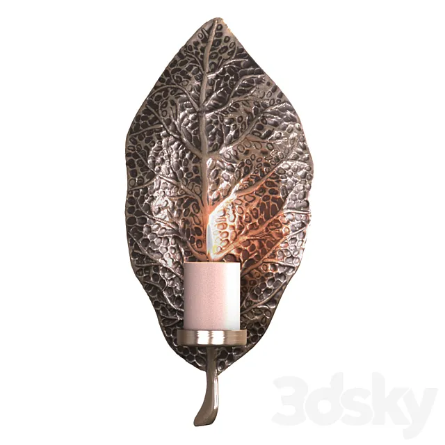 Zelkova Wall Sconces S _ 2 3D Model Zelkova Wall Sconces S _ 2 3D Model