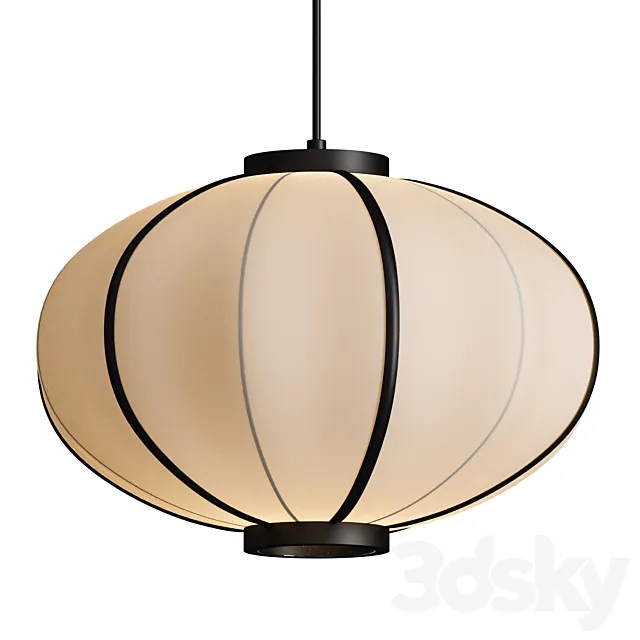 zen pendant lamp 3D Model zen pendant lamp 3D Model