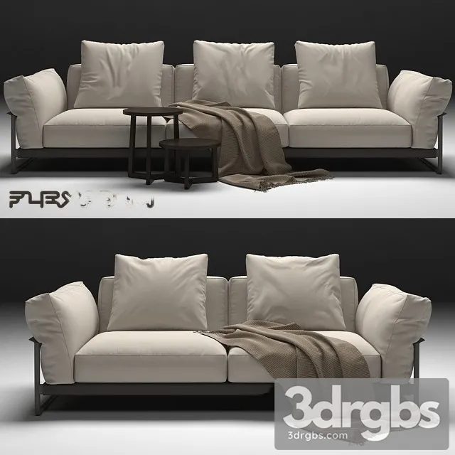 Zeno Light Sofa Flexform 3D Model Download Zeno Light Sofa Flexform 3D Model Download