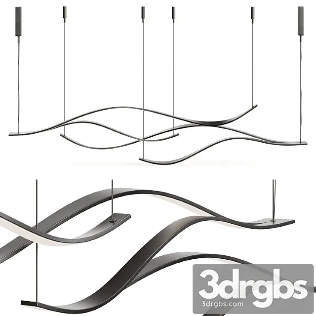 Zenqdesigns Creative Abstract Chandelier 2 3D Model Download
