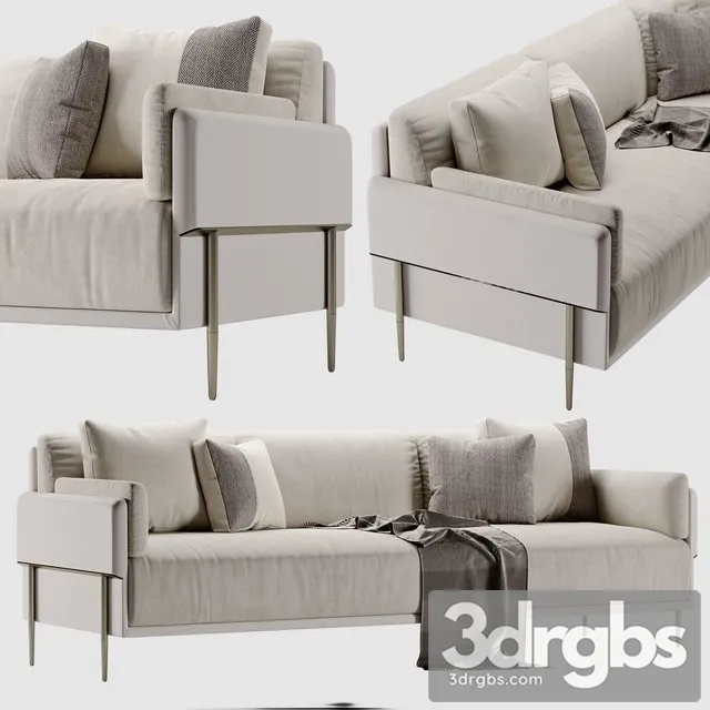 Zero Divan Sofa 3D Model Download Zero Divan Sofa 3D Model Download