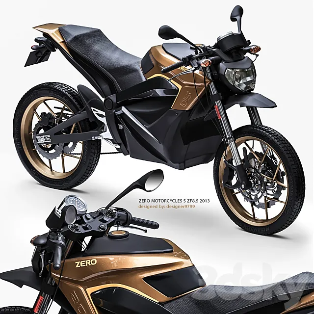 ZERO MOTORCYCLES S ZF8.5 3D Model