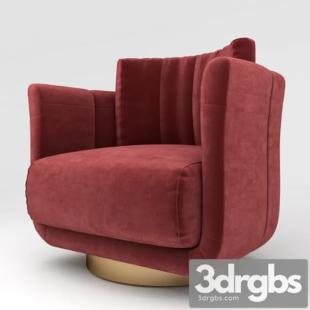 Zesthome red armchair 3D Model Download Zesthome red armchair 3D Model Download