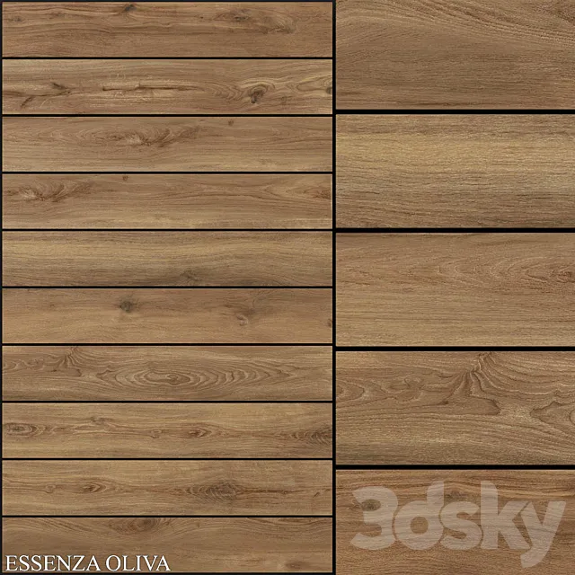 Zeus Ceramica Essenza Oliva 3D Model