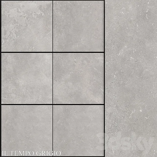 Zeus Ceramica il Tempo Grigio 3D Model Zeus Ceramica il Tempo Grigio 3D Model