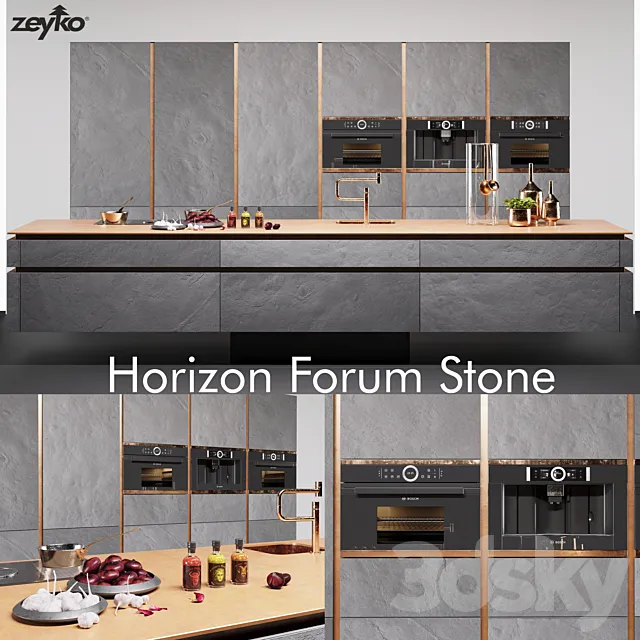 Zeyko Horizon Forum Stone 3D Model