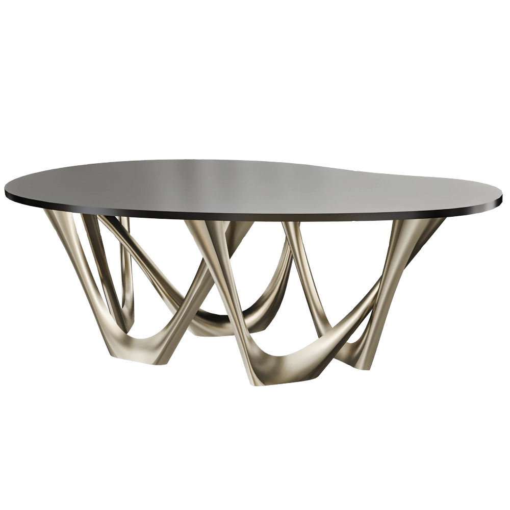Zieta – G-Table Steel Base with Steel Top 3D Model