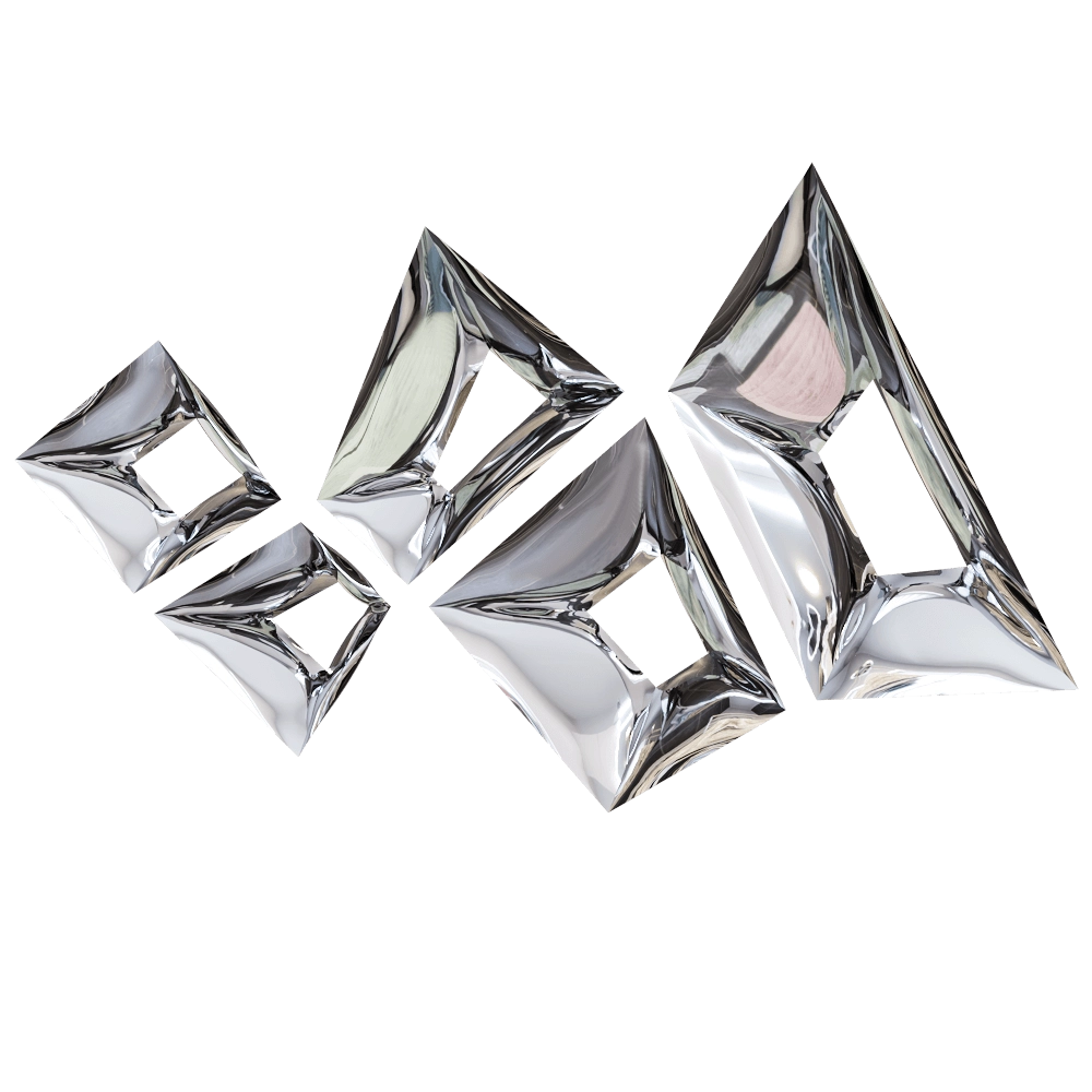 Zieta – Mirrors Crystal 3D Model