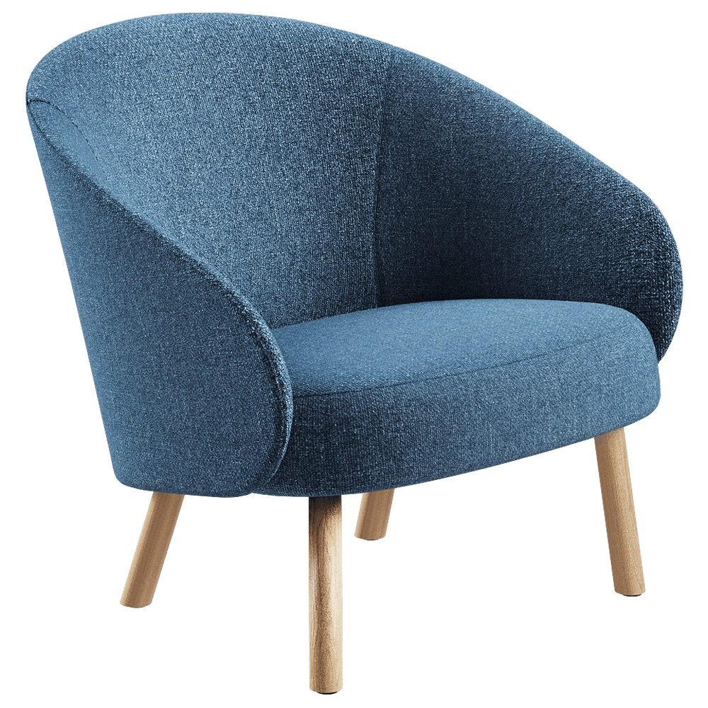 Zilio Aldo & C. – Lounge chair Nasu 3D Model