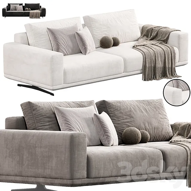 Zillis Sofa by skdesign sofas 3D Model Zillis Sofa by skdesign sofas 3D Model