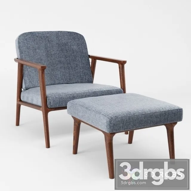 Zio Lounge Chair 3D Model Download Zio Lounge Chair 3D Model Download