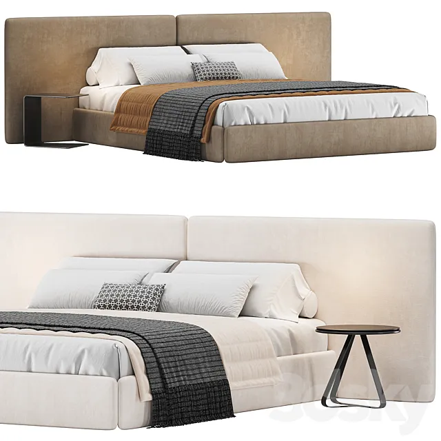ZIP Bed By Calligaris 3D Model ZIP Bed By Calligaris 3D Model