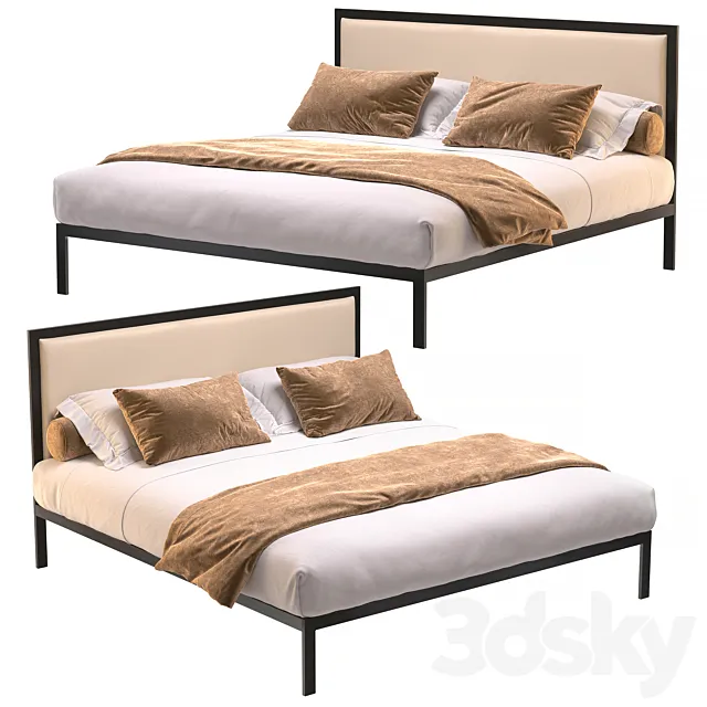 Zipcode Design Aquavia Platform Bed 3D Model Zipcode Design Aquavia Platform Bed 3D Model