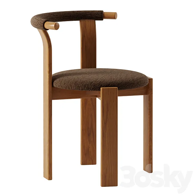 Zita Dining Chair by Soho Home 3D Model